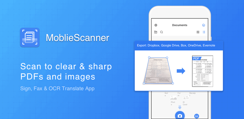 Mobile Scanner App MOD APK v2.13.1 (Premium Unlocked)