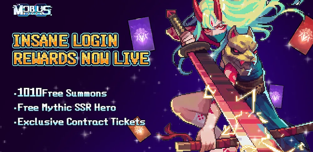 Mobius Hero v0.1.2434 MOD APK (Menu, Unlimited EXP)