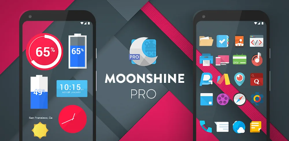 Moonshine Pro – Icon Pack v3.6.7 APK (Full Version)