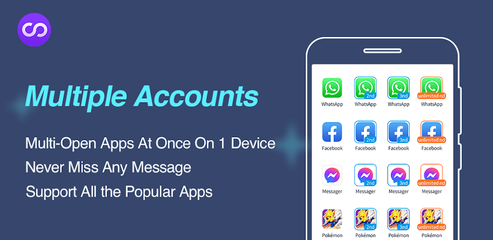 Multiple Accounts v5.3.6 MOD APK (VIP Unlocked)