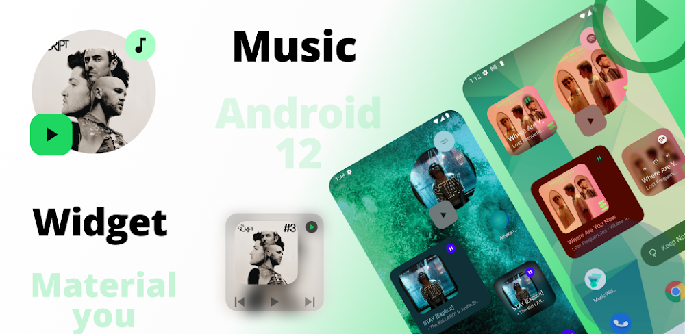 Music Widget v3.05 MOD APK (Premium Unlocked)