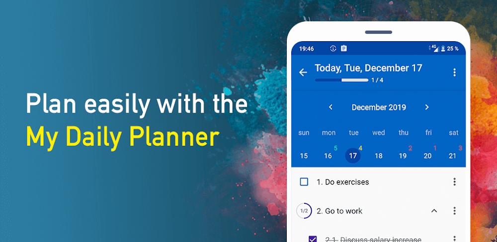 My Daily Planner: To Do List v3.1.2 MOD APK (Premium Unlocked)