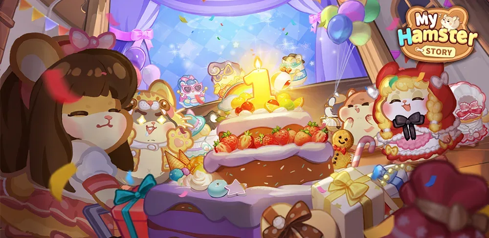 My Hamster Story v7.8.0 MOD APK (Menu, Gem Always Increase)