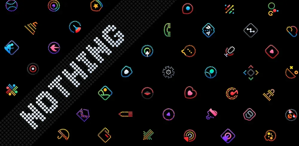 Neon : Dots Iconpack v3.8 APK (Full Version)