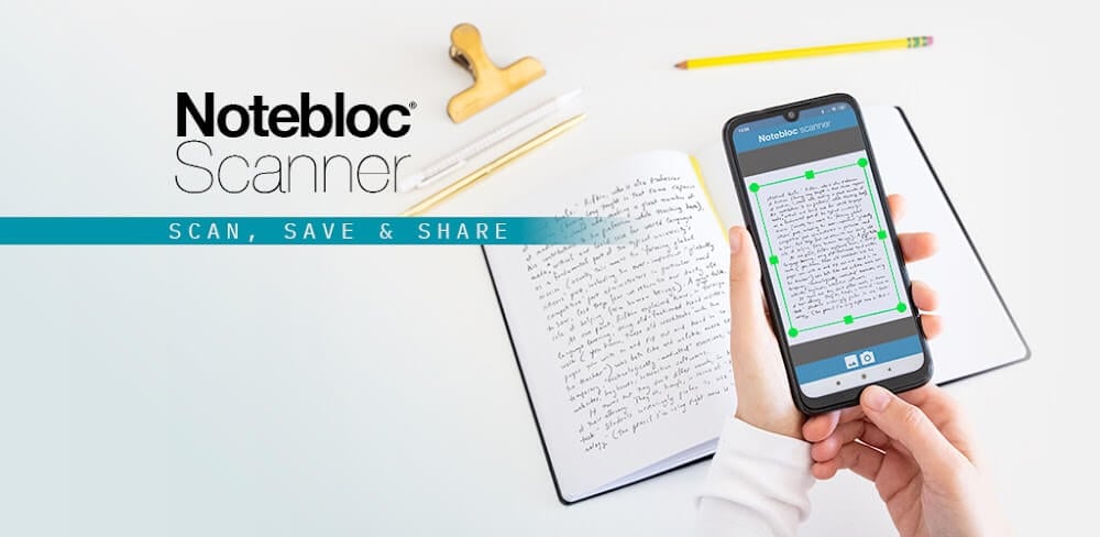 Notebloc Scanner v5.4.3 MOD APK (Premium Unlocked)