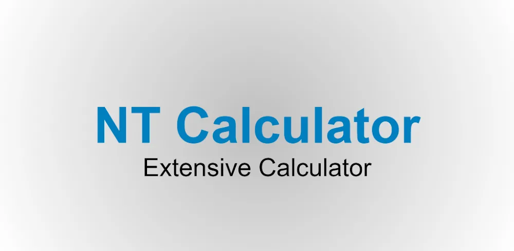 NT Calculator v3.9.2 APK (Full Version)