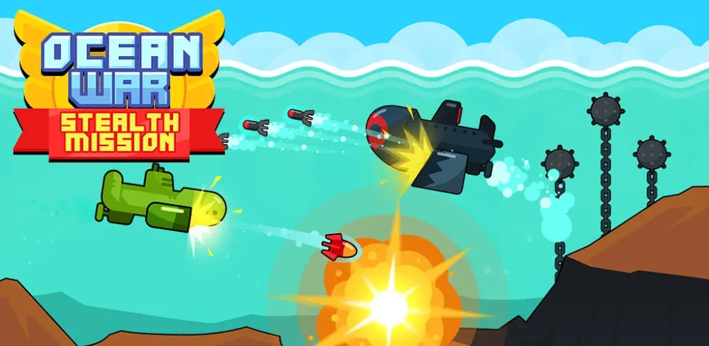Ocean War-Stealth Mission v1.5.9 MOD APK (Menu, Increased Gold)