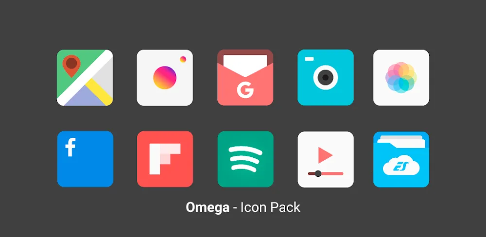 Omega – Icon Pack v6.3 MOD APK (Full Version)
