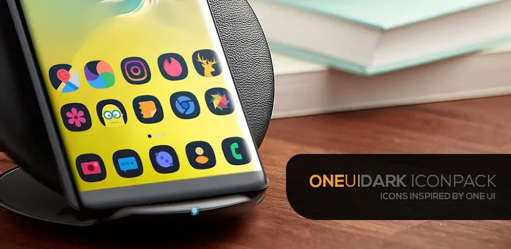ONE UI DARK Icon Pack v6.8 APK (Full Version)