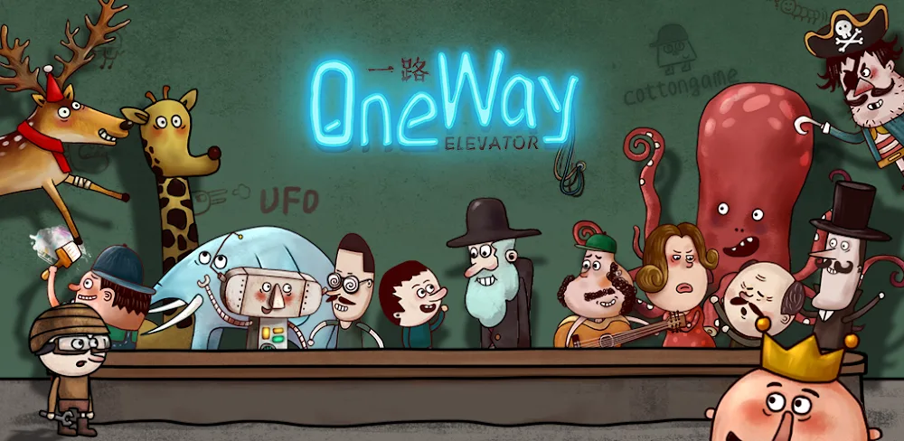 One Way: The Elevator v1.0.41 APK (Unlocked Game)