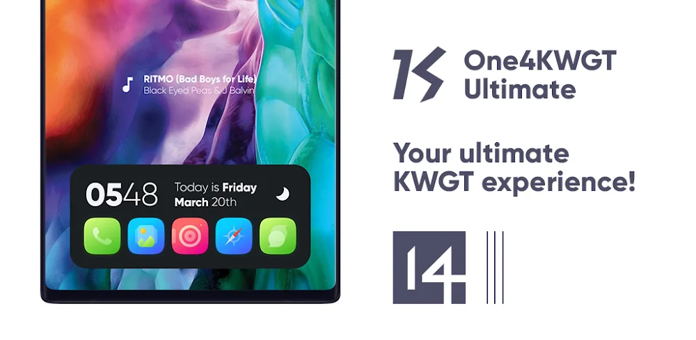 One4KWGT Ultimate: KWGT widget v2.0.2 APK (Full Version)