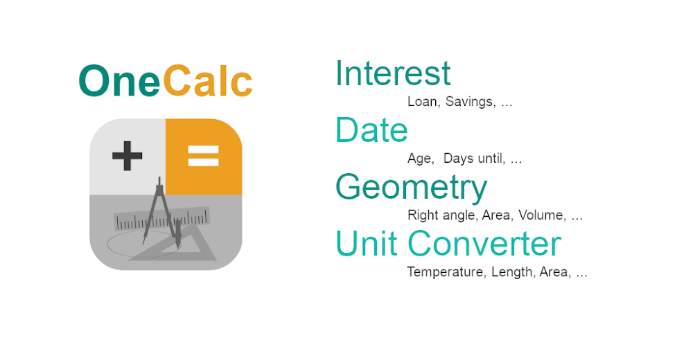 OneCalc+ v2.3.0 APK (Full Paid)