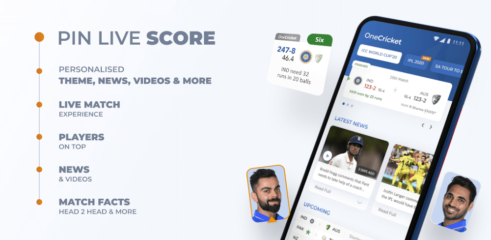 OneCricket v25.11.01 APK + MOD (ADS Removed)