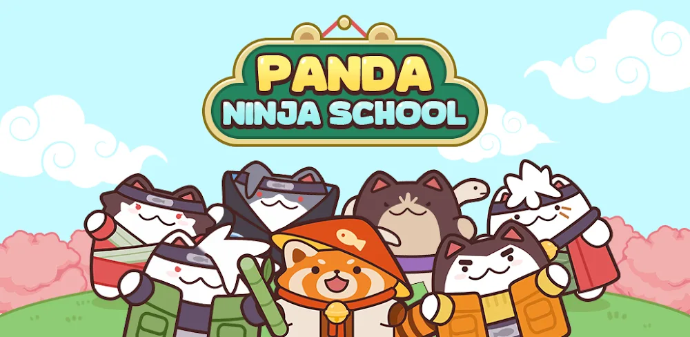 Panda Ninja School v1.0.7 MOD APK (Menu, Unlimited Gold, Gems)