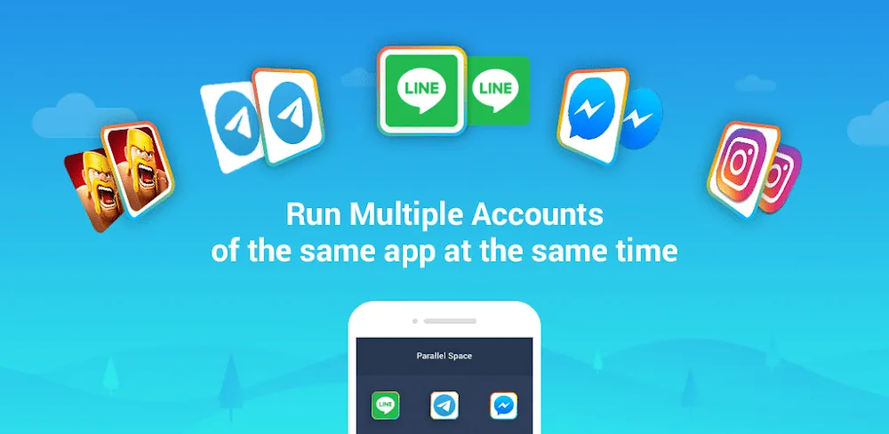 Parallel Space Pro v4.0.9107 MOD APK (ViP Unlocked)