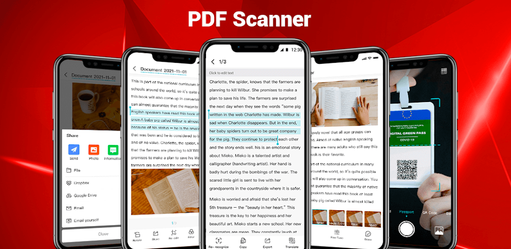 PDF Scanner: OCR Translate v1.0.10 MOD APK (Premium Unlocked)