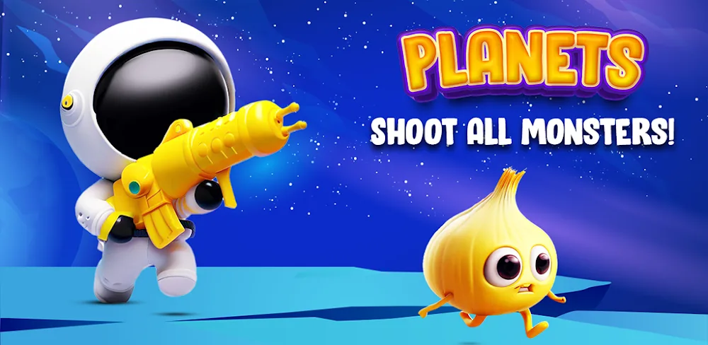 Planets: Space Shooting v1.4.214 MOD APK (God Mod, Unlocked Hats)