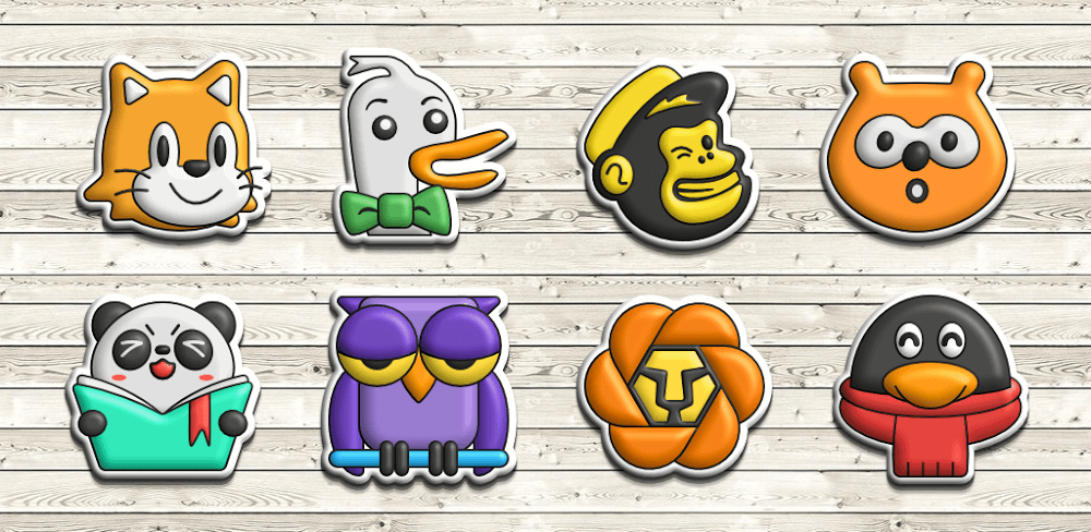 Poppin icon pack v2.8.5 APK (Full Version)