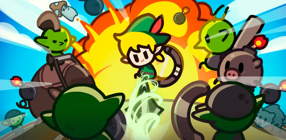 Portal Rush v1.0.1 MOD APK (Menu, Attack & Health Multiplier, One Hit)