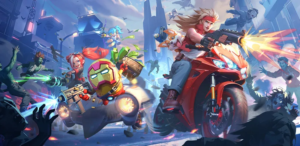 Potato Hero: Zombie Survival v1.2.1 MOD APK (Menu, Battle Speed)