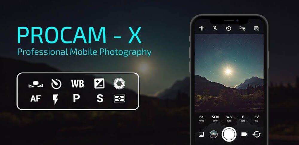 ProCam X v1.29 APK (Full Version)