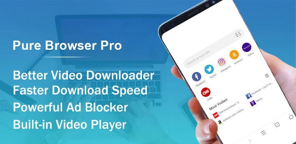 Pure Browser Pro v2.9.7 MOD APK (Full Version)