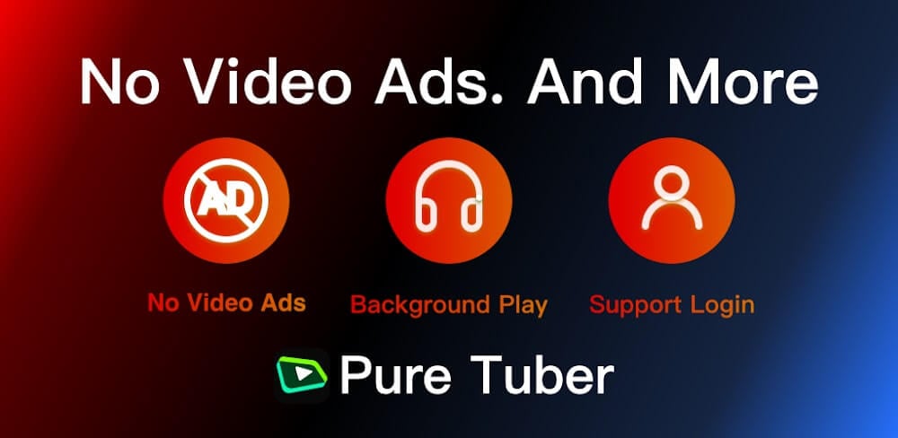 Pure Tuber v5.5.0.107 MOD APK (VIP Unlocked, No ADS)