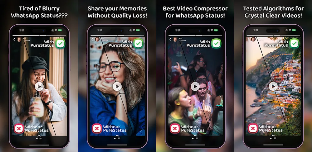 PureStatus v2025.8 MOD APK (Premium Unlocked)