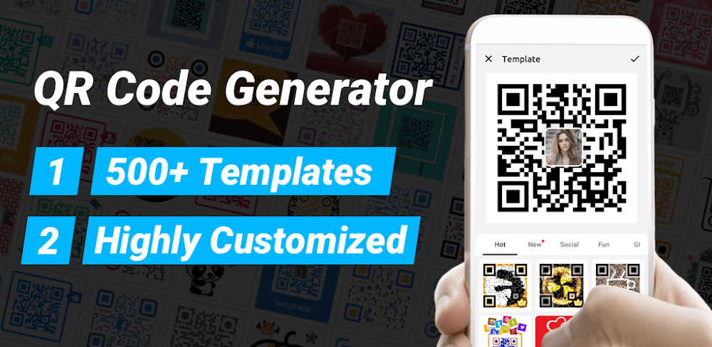QR Code Generator v1.02.62.1021 MOD APK (VIP Unlocked)