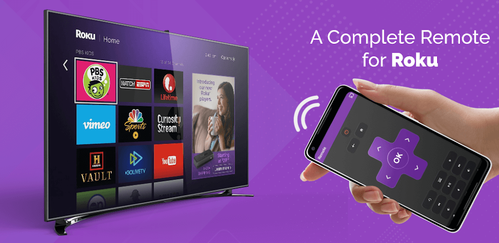 Remote Control for Roku TV v1.4.6 MOD APK (Premium Unlocked)