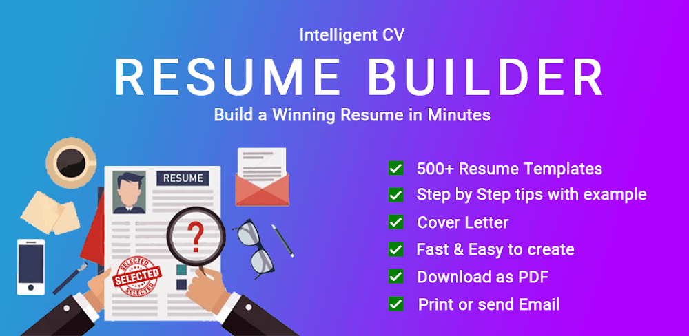 Resume Builder & CV Maker v2.1.5 MOD APK (Premium Unlocked)