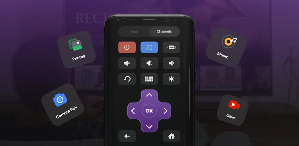 Rokie – Roku TV Remote Control v3.1.0 MOD APK (Premium Unlocked)