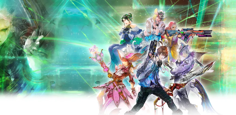 SaGa Emerald Beyond v1.0.3 MOD APK (Full, Damage & Defense Multipliers, God Mode)