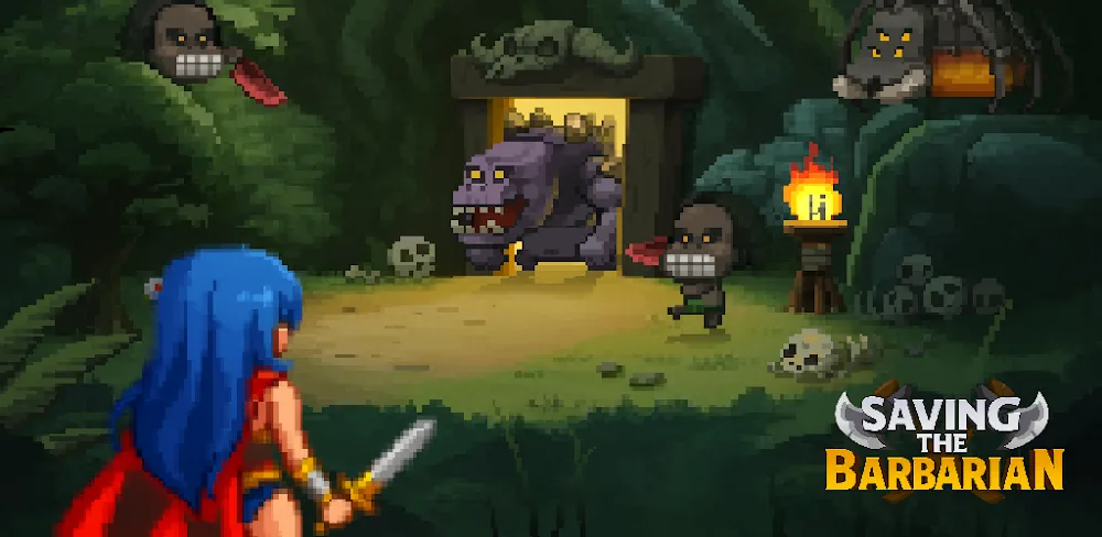 Save That Barbarian! v1.000.02 MOD APK (Menu, Damage, God Mode, Gold)