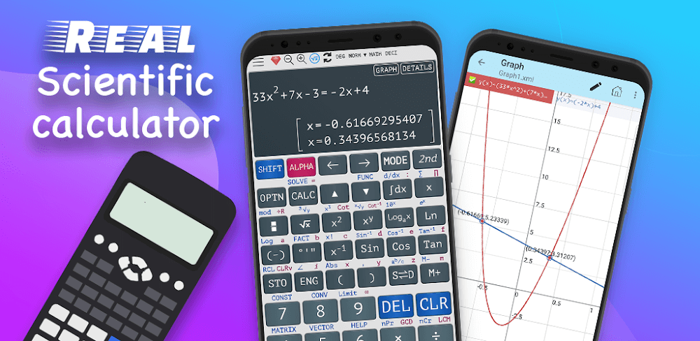 Graphing Scientific Calculator v7.4.0.290 APK + MOD (Premium Unlocked)