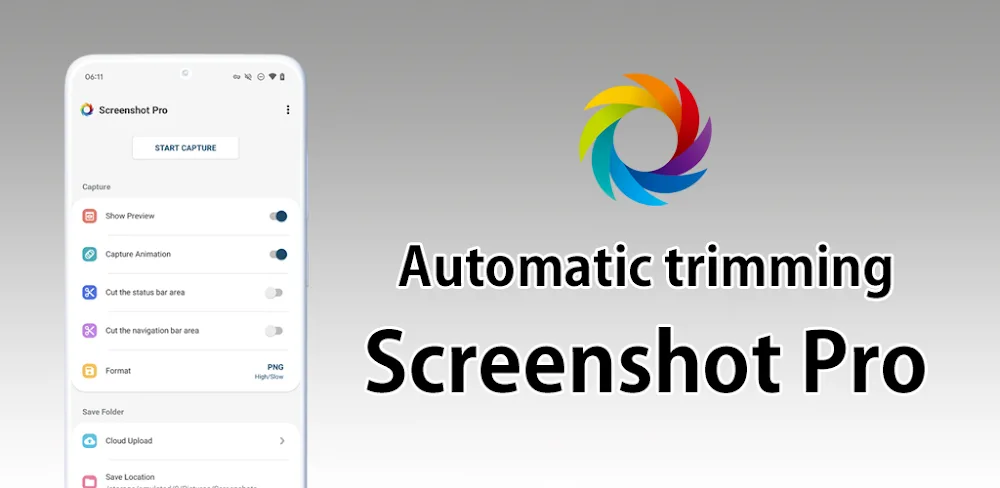 Screenshot Pro – Auto Trimming v7.2.2 APK (Full Version)