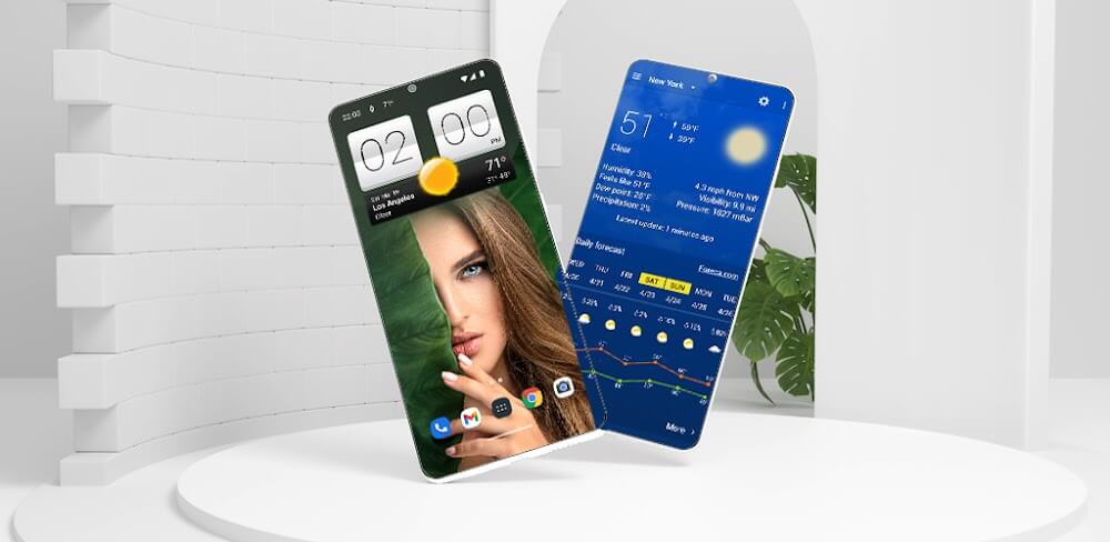 Sense V2 Flip Clock & Weather v8.95.4 MOD APK (Premium Unlocked)