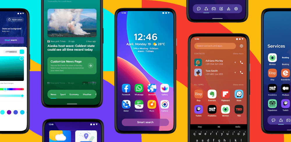 Smart Launcher 6 v6.6 build 000 MOD APK (Pro Unlocked)
