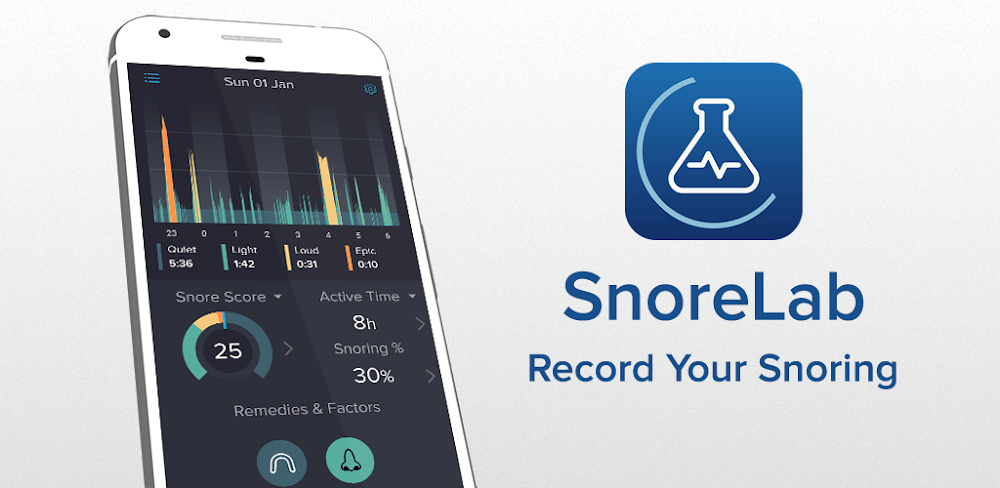 SnoreLab v2.25.07 MOD APK (Premium Unlocked)
