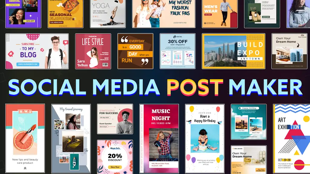 Social Media Post Maker v96.0 MOD APK (Premium Unlocked)