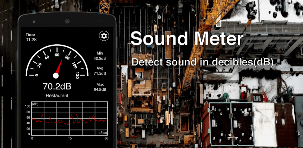 Sound Meter v11.0 APK + MOD (Premium Unlocked)