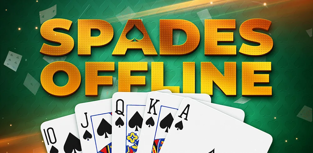 Spades Offline Card Game v1.9.9 MOD APK (Premium Unlocked)