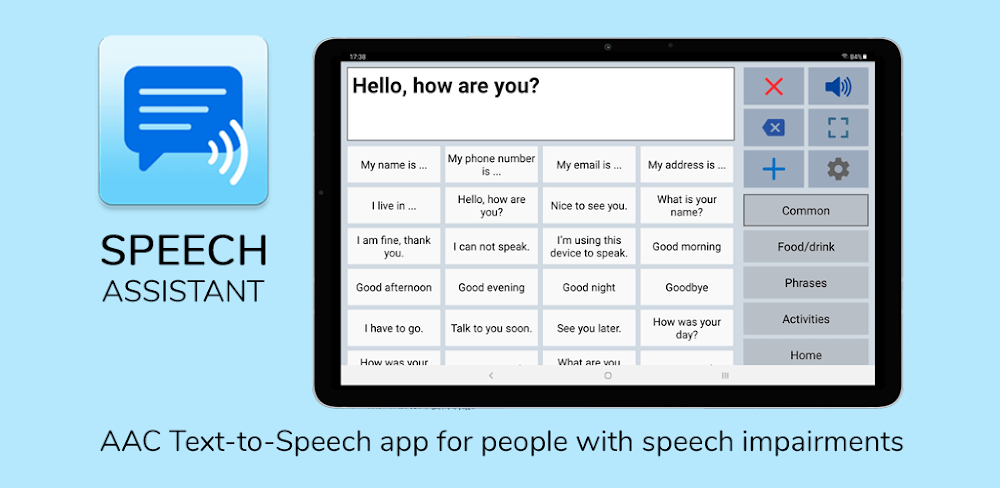 Speech Assistant AAC v6.5.51 MOD APK (Premium Unlocked)