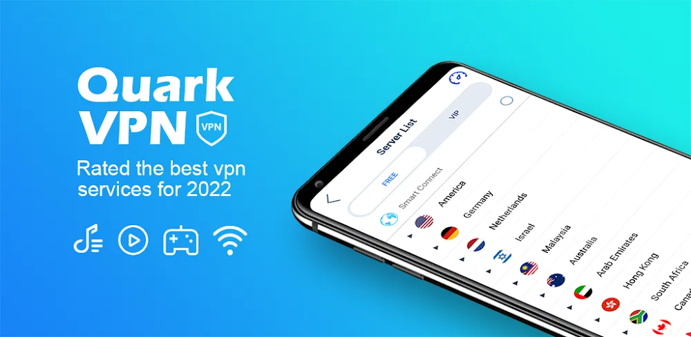 Speedy Quark VPN v2.3.0 MOD APK (Premium Unlock)