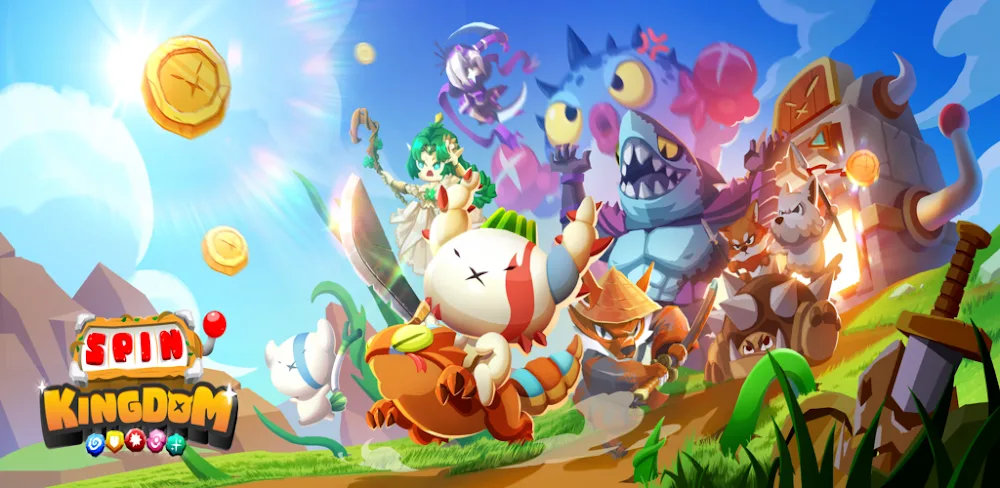 Spin Kingdom v1.112 MOD APK (Menu, Damage & Defense Multiplier)