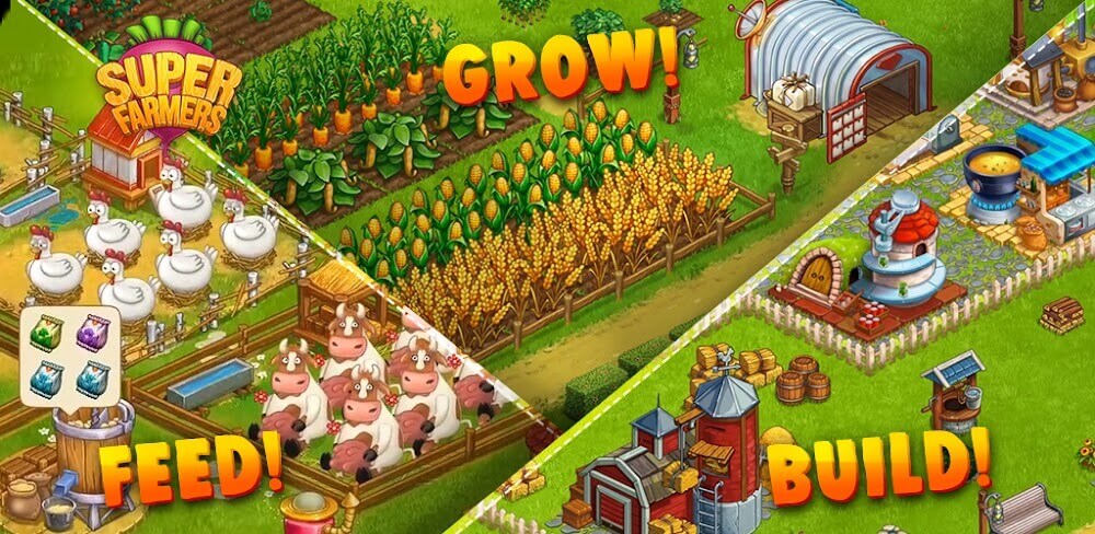 Superfarmers v1.39.9 MOD APK (Unlimited Money)