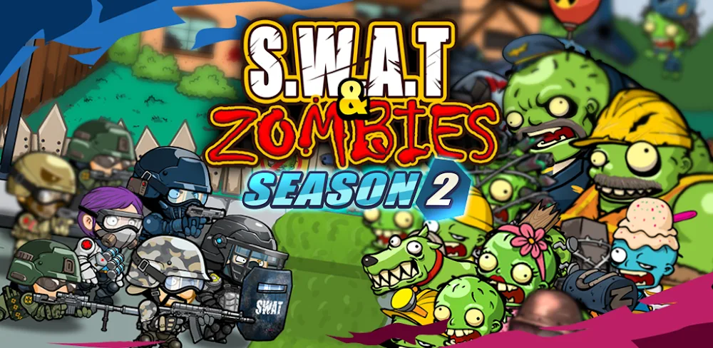 SWAT and Zombies Season 2 v1.2.20 MOD APK (Menu, Increased Star, Silver Coin)