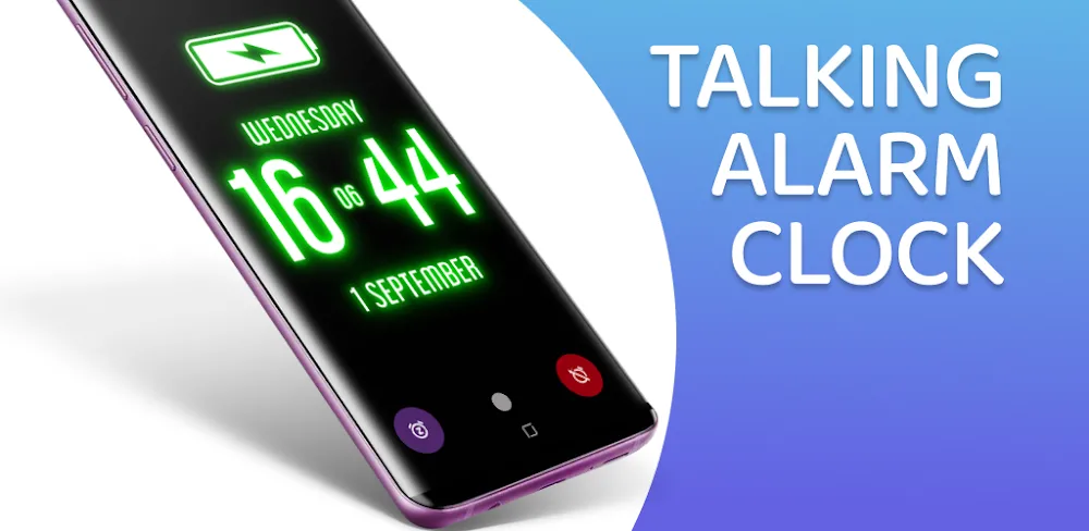 Talking Alarm Clock & Sounds v3.1.10 MOD APK (Premium Unlocked)