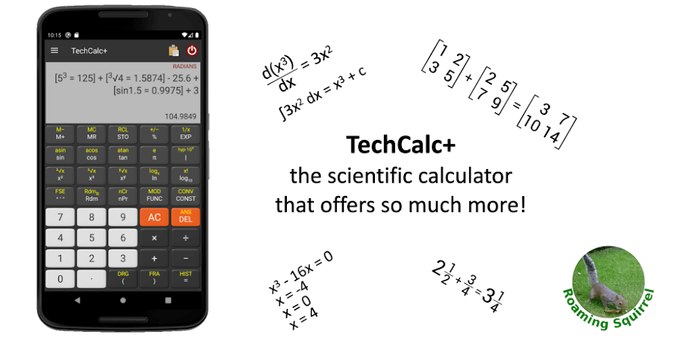 TechCalc+ Calculator v5.2.6 APK (Full Paid)