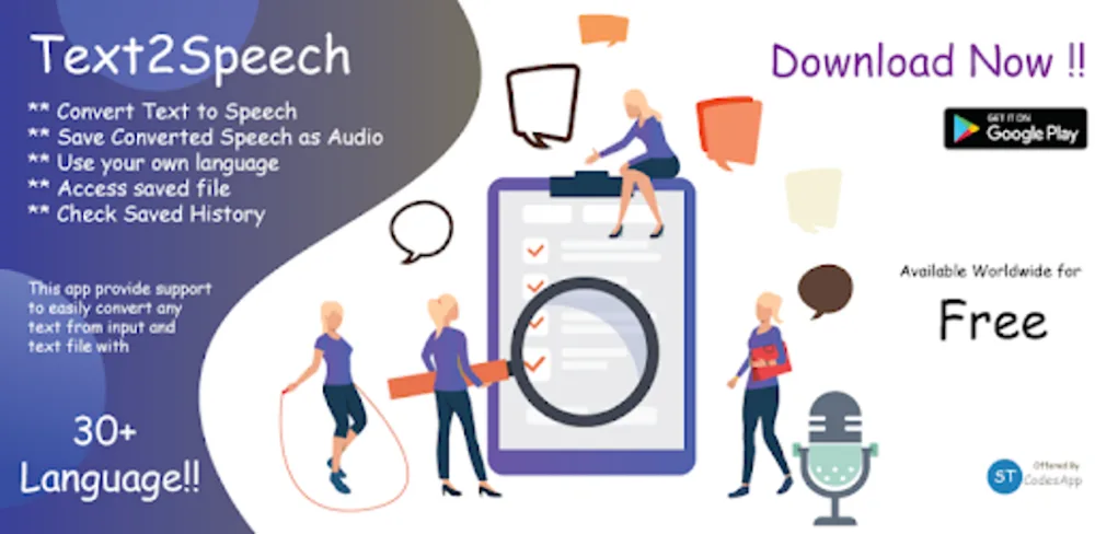 Text To Speech v2.2.5 MOD APK (Premium Unlocked)